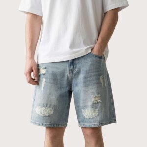 FAPAS｜Denim Shorts Baggy Oldtown