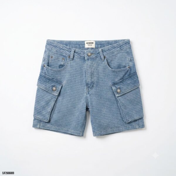 FAPAS｜Denim Shorts Relaxed Machine