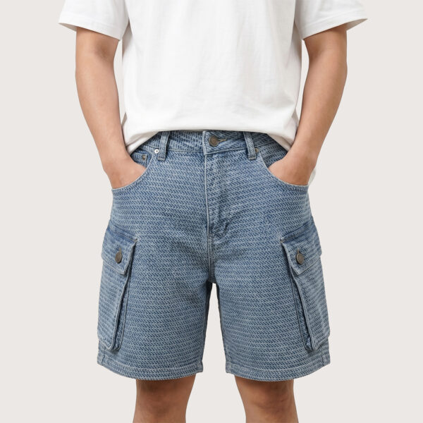 FAPAS｜Denim Shorts Relaxed Machine