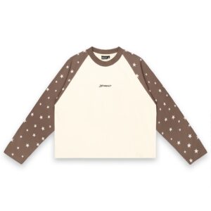 SWE Starfall Boxy L/s Tee 長袖T(棕奶油)
