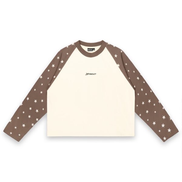 SWE Starfall Boxy L/s Tee 長袖T(棕奶油)