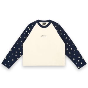 SWE Starfall Boxy L/s Tee 長袖T(藍奶油)