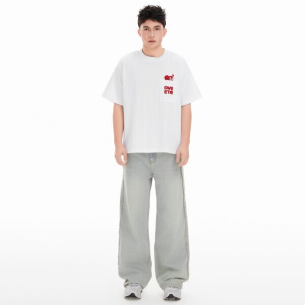SWE Peeking Pocket Boxy Tee T恤(白)