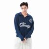SWE L/s Knit Polo 針織T(藍)