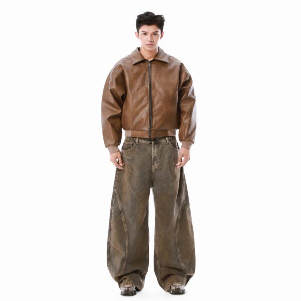 SWE Eazy Leather Bomber 外套(棕)
