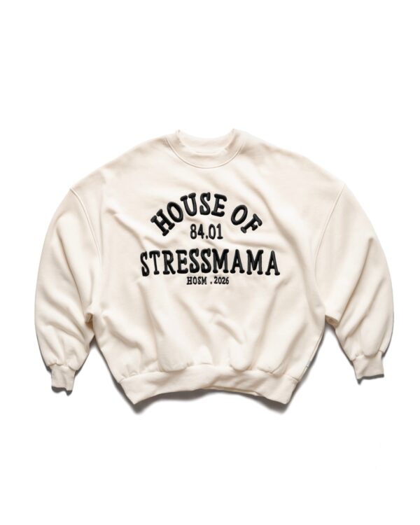 STRESSMAMA Ss26 Hosm Sweater 毛衣(奶油)
