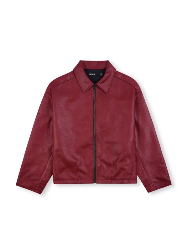 HOWS｜THE Noise Jacket / RED Leather