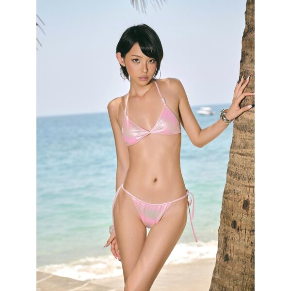 TWENTI 小版亮面串珠比基尼套組