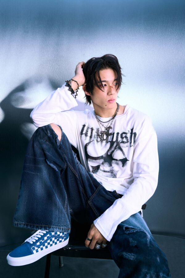 UNKRUSH FADED - LONG SLEEVES/White