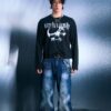 UNKRUSH FADED - LONG SLEEVES/Black