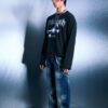 UNKRUSH FADED - LONG SLEEVES/Black