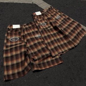 Uncover UNCV 11 格紋七分褲(Plaid Jorts)