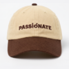 COUPLETX｜Cap Wash Kaki Passionate
