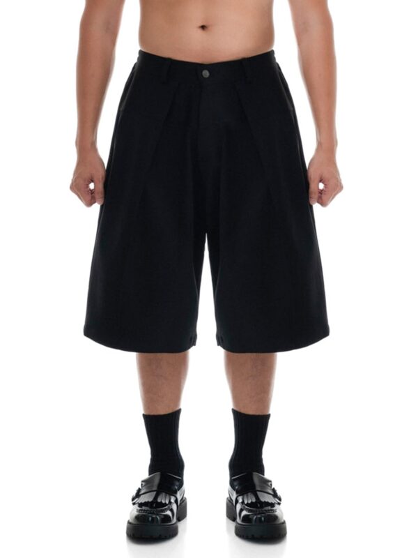 HOWS｜Techno Baggy Short / Black