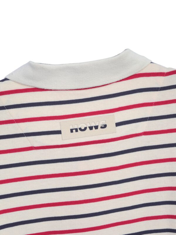HOWS｜Striped POLO / RED X BLUE