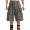 HOWS｜Techno Baggy Short / Leopard Print