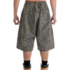 HOWS｜Techno Baggy Short / Leopard Print
