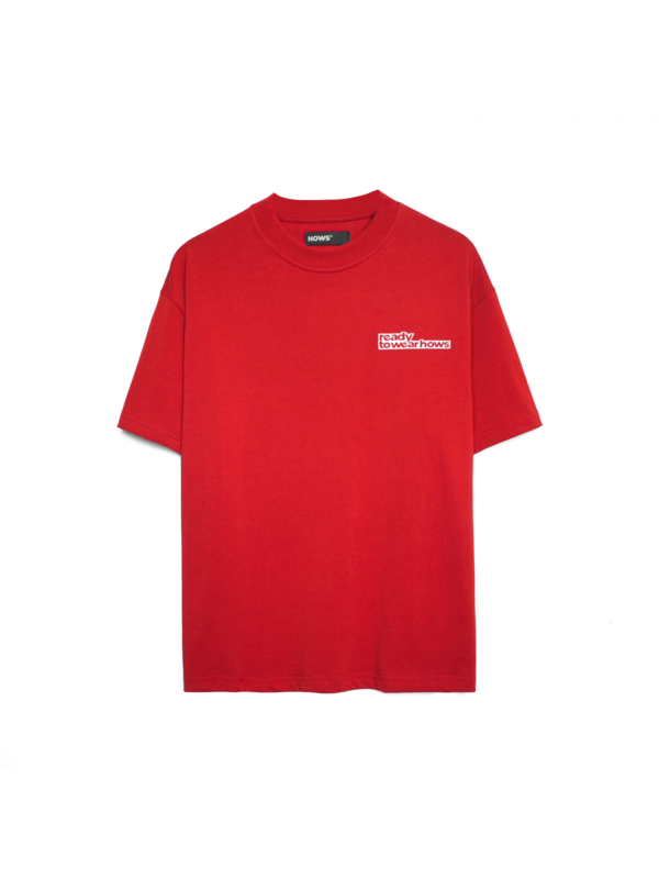 HOWS｜RTW TEE / RED