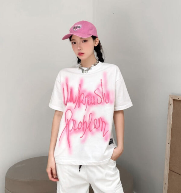 Unkrush Áo UNK PROBLEM PINK
