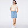 women_be-dam__1__5cad3a71d9544f9782aff5ca98292d78 COUPLETX|Tee Nữ Croptop Banana Kiểu Thắt Dây