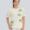 COUPLETX｜Tee Nữ Relax Green EX