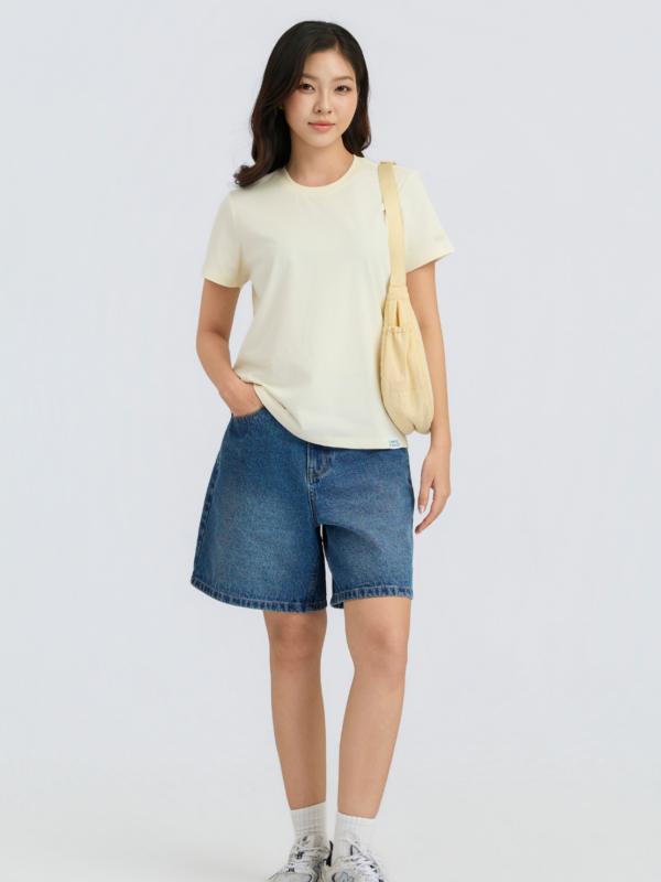 COUPLETX｜Tee Nữ Cổ Tròn Green EX