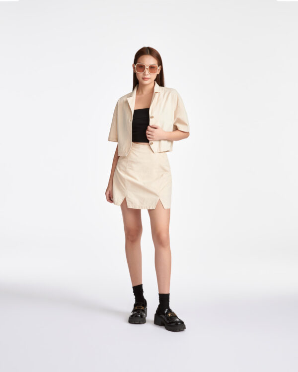 COUPLETX｜Dress Nữ Mini Xẻ Lai