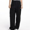 COUPLETX｜Trousers Nữ Straight Xếp Li