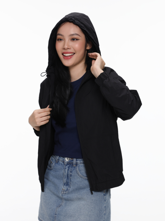 COUPLETX｜Jacket Dù Nữ Relax 2 Lớp