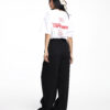 COUPLETX｜Trousers Nữ Straight Xếp Li