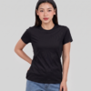 COUPLETX｜Tee Nữ Cổ Tròn Đốm Slim Basic