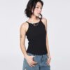 COUPLETX｜Tee Nữ Camisole Women 2 Dây Lai Bầu