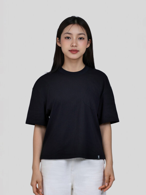 COUPLETX｜Tee Nữ Relax Boxy Big Pocket