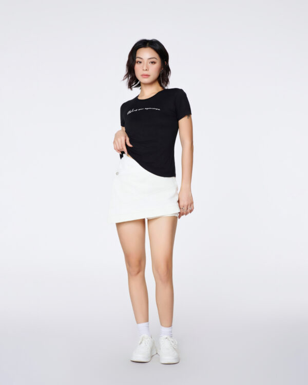 COUPLETX｜Tee Nữ Banana Slogan Styling