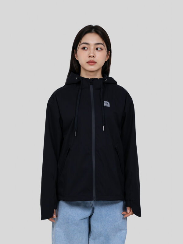 COUPLETX｜Jacket Dù Nữ Trượt Nước Signal Logo