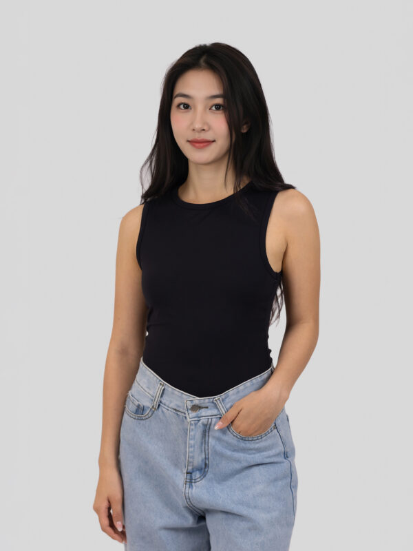 COUPLETX｜Tee Nữ Tanktop Boxy Double Face