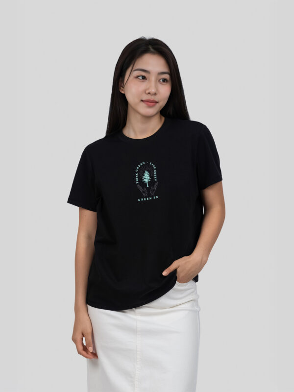 women_den__6__d3d91628430a43d6be6e9d27f9e8a156 COUPLETX|Tee Nữ Green Ex Think Green Live Green