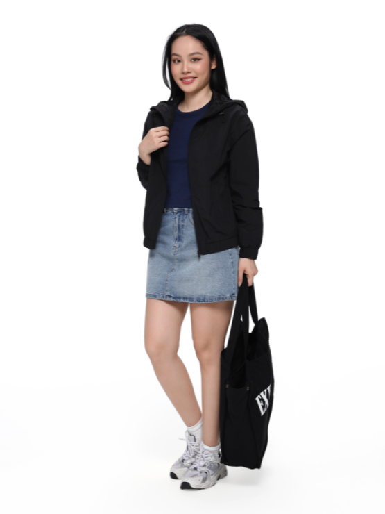 COUPLETX｜Jacket Dù Nữ Relax 2 Lớp