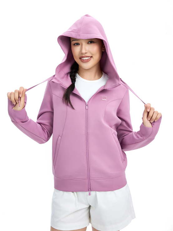 COUPLETX｜Jacket Thun Nữ Interlock UV