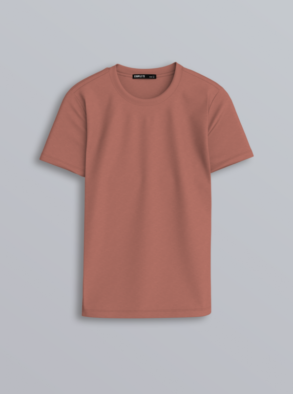 COUPLETX｜Tee Nữ Cổ Tròn Đốm Slim Basic
