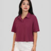 COUPLETX｜Polo Nữ Relax Boxy Rib