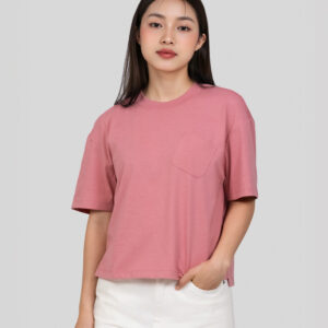 COUPLETX｜Tee Nữ Relax Boxy Big Pocket