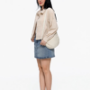 COUPLETX｜Jacket Nữ Dù Relax Boxy Cổ Sơ Mi