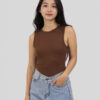 COUPLETX｜Tee Nữ Tanktop Boxy Double Face