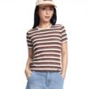 COUPLETX｜Tee Nữ Morden Stripe Relax