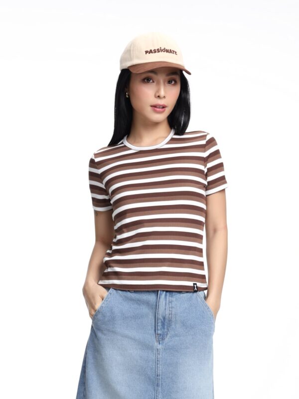 COUPLETX｜Tee Nữ Morden Stripe Relax