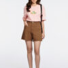 COUPLETX｜Shorts Nữ Kaki Wash Tưa Lai