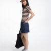 COUPLETX｜Tee Nữ Morden Stripe Relax