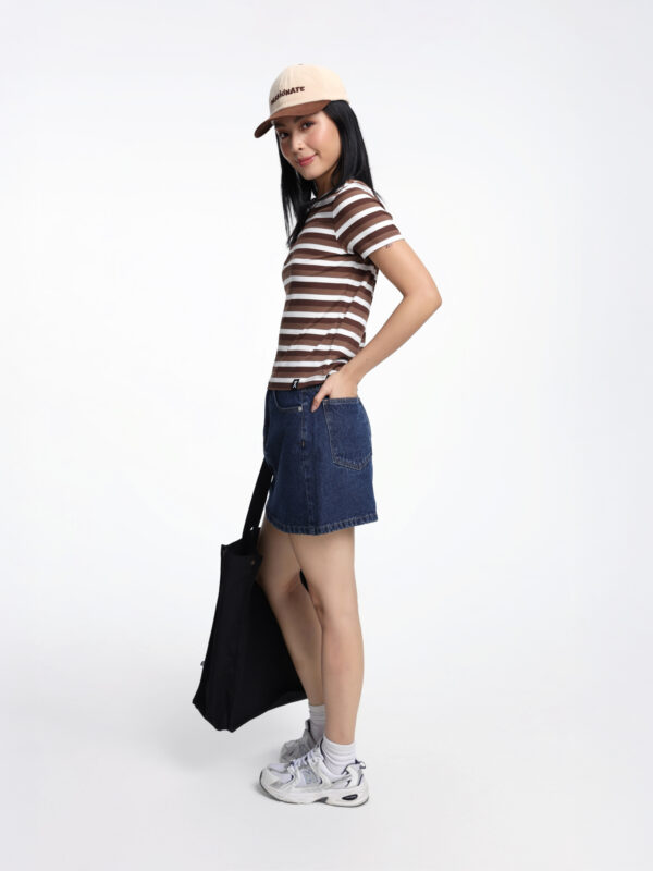 COUPLETX｜Tee Nữ Morden Stripe Relax