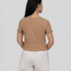 COUPLETX｜Tee Nữ Slim Boxy Jersey Button - Up
